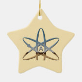 Het Ornament van de Ster van het Atoom van de (Voorkant)