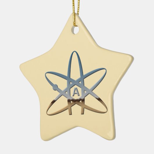 Het Ornament van de Ster van het Atoom van de (Links)