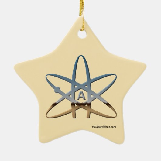 Het Ornament van de Ster van het Atoom van de (Achterkant)