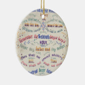 het ornament van de tien geboden (Rechts)