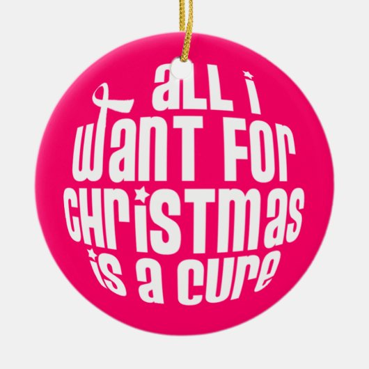 Het Ornament van de Voorlichting van Kanker van de (Voorkant)