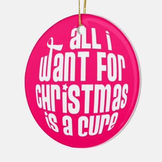 Het Ornament van de Voorlichting van Kanker van de (Links)