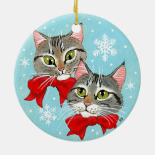 Het ornament van de Winter van de Katten van de