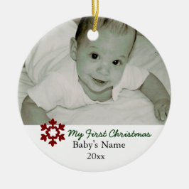 Het Ornament van Eerste Kerstmis van de baby
