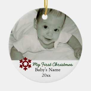 Het Ornament van Eerste Kerstmis van de baby