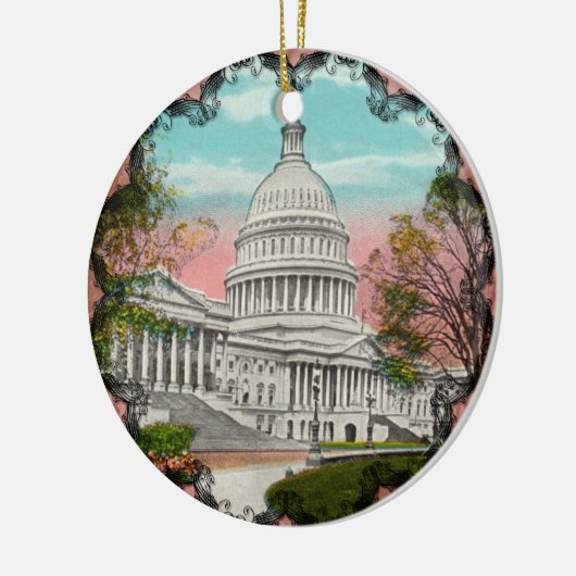 Het  Ornament van het Amerikaanse Capitool (Links)