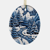 Het Ornament van het Enchanted Winter Forest (Rechts)