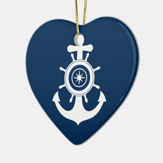Het ornament van het Hart van de Zeeman van het (Links)