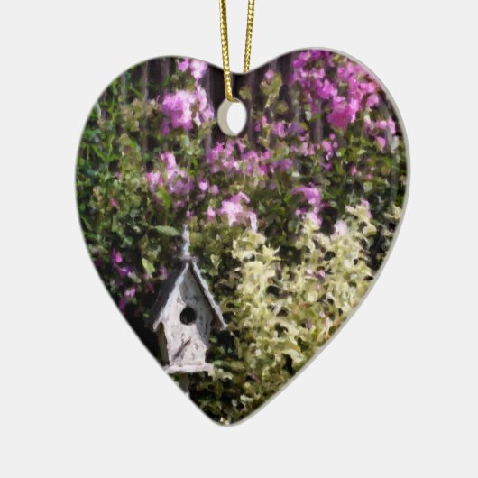 Het Ornament van het Huis van de Vogel van de Tuin (Links)