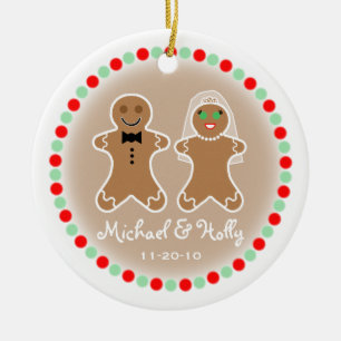 Het Ornament van het huwelijk - Bruid Gingerbead &