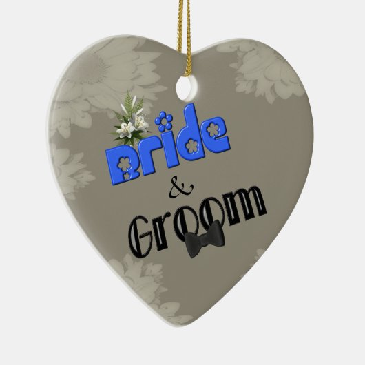 Het Ornament van het Huwelijk van de bruid en van (Rechts)