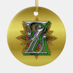 Het ornament van het monogram Z