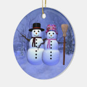 Het Ornament van het Paar van de sneeuw (Links)