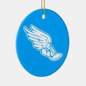 Het Ornament van het spoor met de naam Blauw (Rechts)