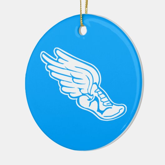 Het Ornament van het spoor met de naam Blauw (Links)