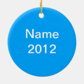 Het Ornament van het spoor met de naam Blauw (Achterkant)