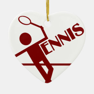 Het ornament van het tennis, past aan