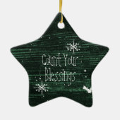 Het Ornament van je zegeningen tellen (Achterkant)