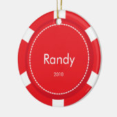 Het Ornament van Kerstmis van de Spaander van de (Links)