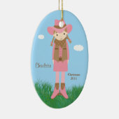 Het Ornament van Kerstmis van de veedrijfster (Rechts)