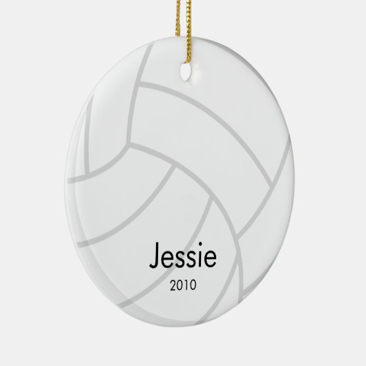 Het Ornament van Kerstmis van het volleyball (Rechts)