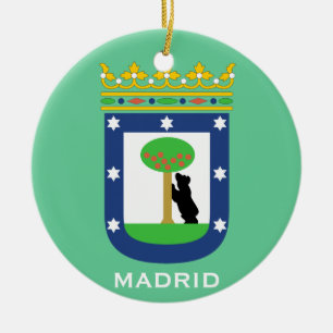 Het Ornament van Kerstmis van Madrid*