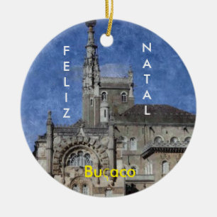 Het Ornament van Kerstmis van Portugal van Buҁaco