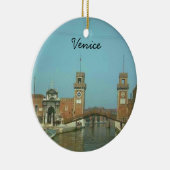 Het Ornament van Kerstmis van Venetië Italië (Rechts)