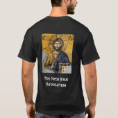 Het orthodoxe christendom, de nieuwe Jezus Revolut T-shirt (Achterkant)