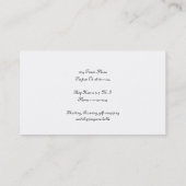 Het orthodoxe Pictogram van Jezus op het kruis Visitekaartje (Achterkant)