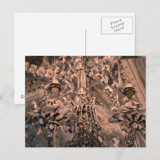 Het Ossuarium van Sedlec Briefkaart (Voorkant / Achterkant)