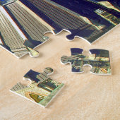 Het Ottawa-parlement blaast de rivier aan. Legpuzzel (Zijkant)