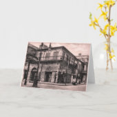 Het oude Absinthe House Kaart (Gele Bloem)