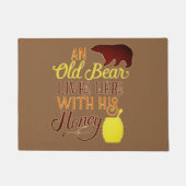 Het oude Beer leeft hier Deurmat (Voorkant)
