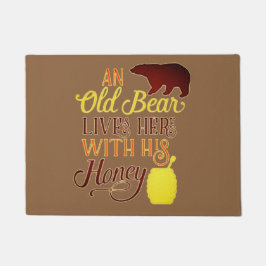 Het oude Beer leeft hier Deurmat