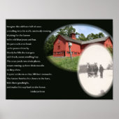 Het oude boerengedicht poster (Voorkant)