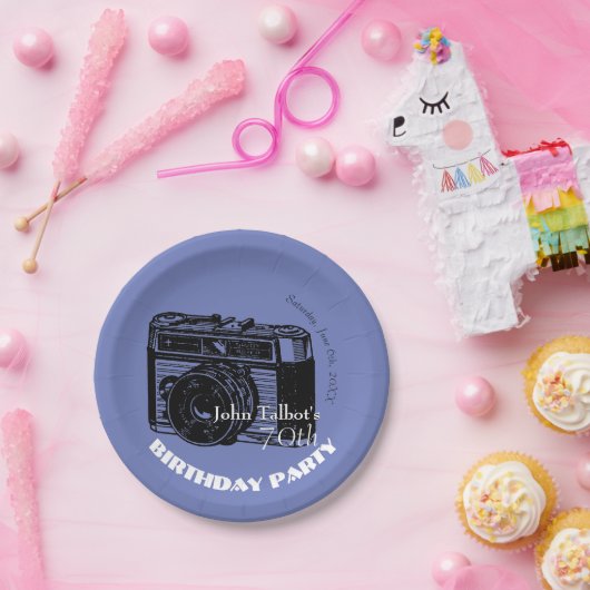 Het oude Bord van het de 70ste verjaardag van de C (Feest)