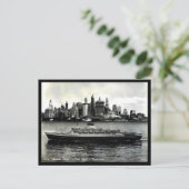 Het oude Briefkaart - de "Andrea Doria". (Staand voorkant)