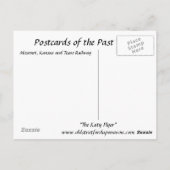 Het oude Briefkaart - de "Katy Flyer". (Achterkant)