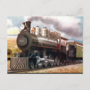 Het oude Briefkaart - de "Katy Flyer".