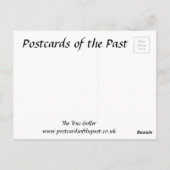 Het oude Briefkaart - de ware Golfer (Achterkant)