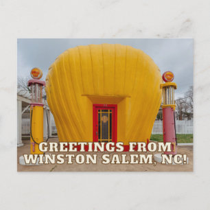 Het oude Briefkaart van het Post van Shell van de