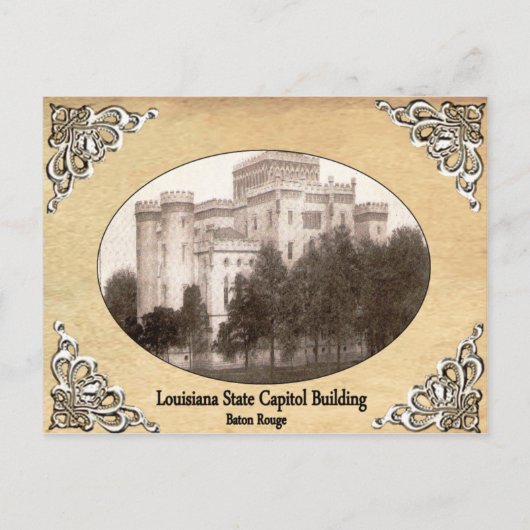 Het oude Briefkaart van het staatsbedrijf Louisian (Voorkant)