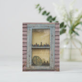 Het oude Briefkaart van het Venster van Vrouwen (Staand voorkant)