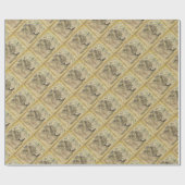 Het oude Britse Beer is een kompas Cadeaupapier (Vlak)