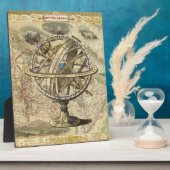 Het oude Britse Beer is een kompas Fotoplaat (Zijkant)