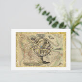 Het oude Britse Beer is een kompas Kaart (Staand voorkant)