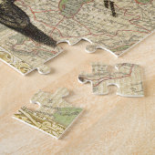 Het oude Britse Beer is een kompas Legpuzzel (Zijkant)