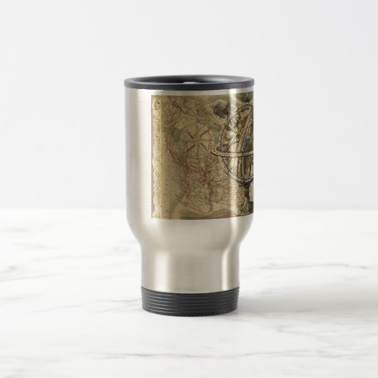 Het oude Britse Beer is een kompas Reisbeker (Center)