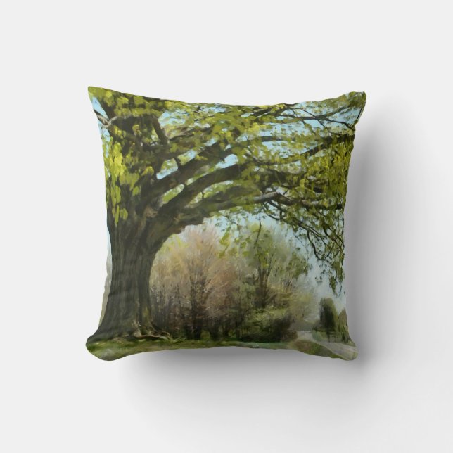 Het oude Capricieuze Sierkussen van de Boom van de (Voorkant)